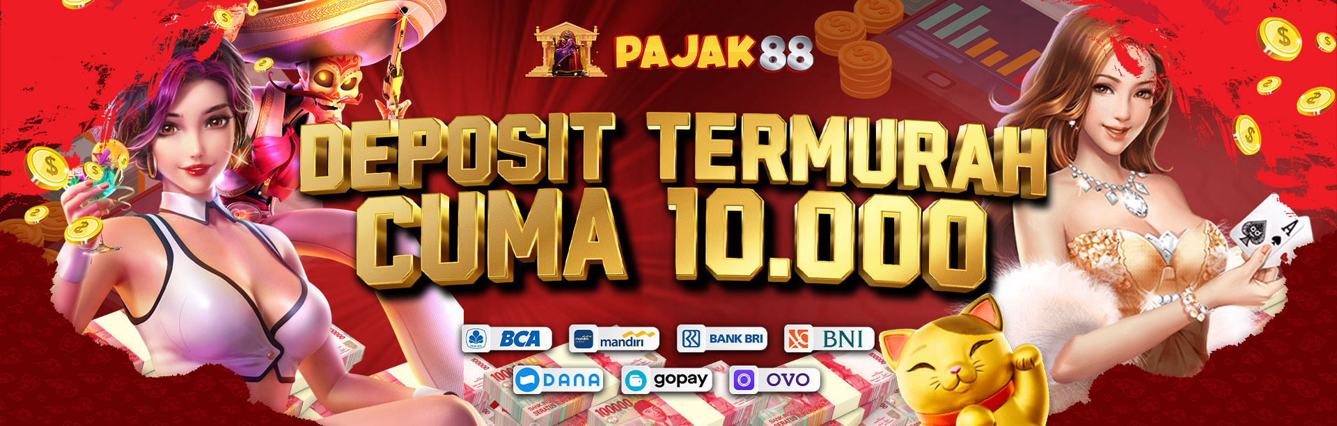 Deposit Termurah Cuma 10.000 Pajak88