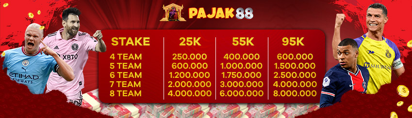 BONUS EVENT MIXPARLAY CUAN BARENG PAJAK88