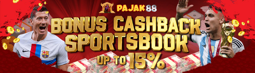 Bonus Cashback Sportsbook UP TO 15%